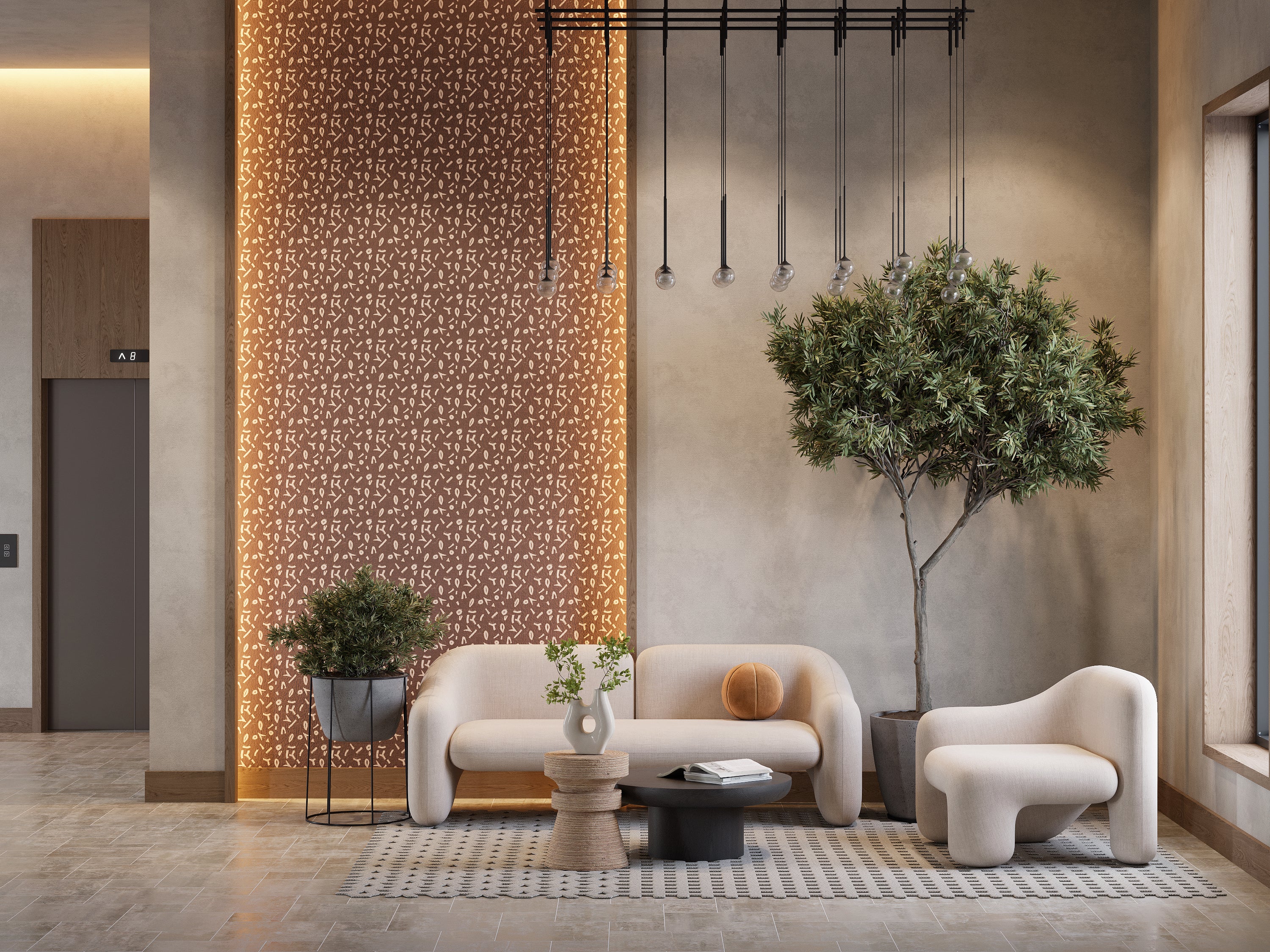 White Clay- Type II Vinyl Wallpaper