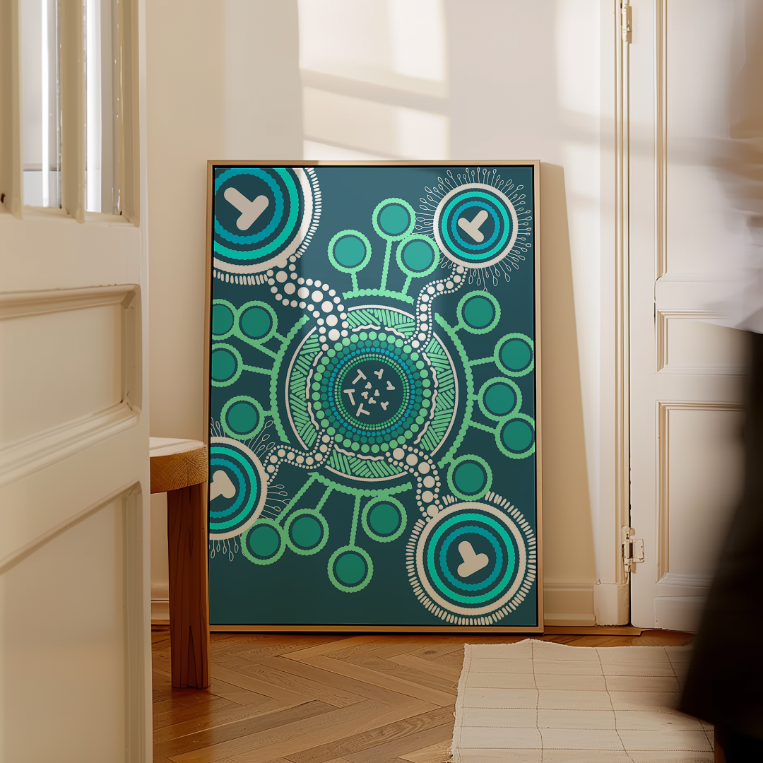 The Travelling Quandong Print