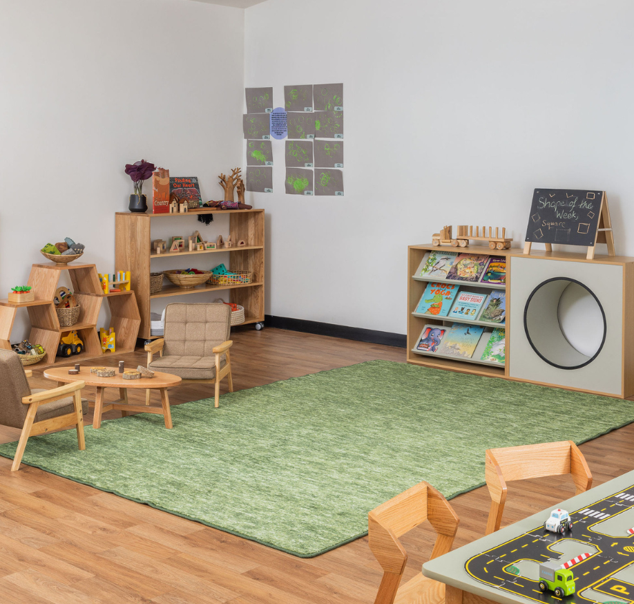 Gradient Green Rug