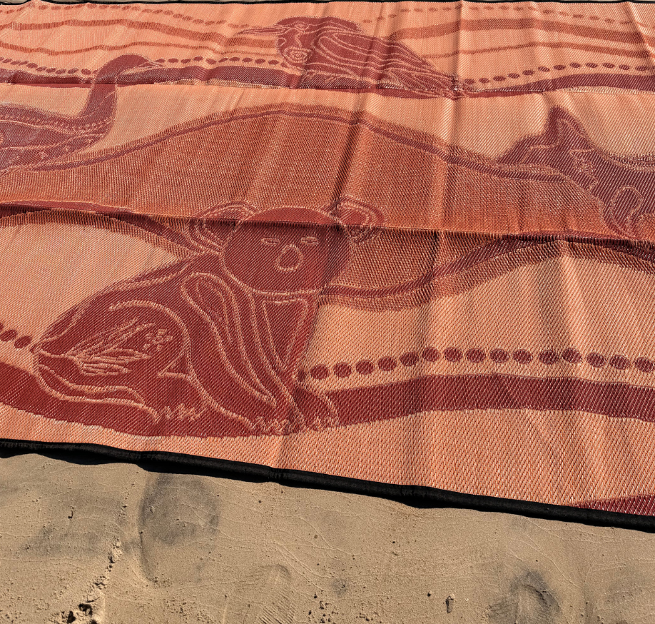 Native Animals Recycled Mat