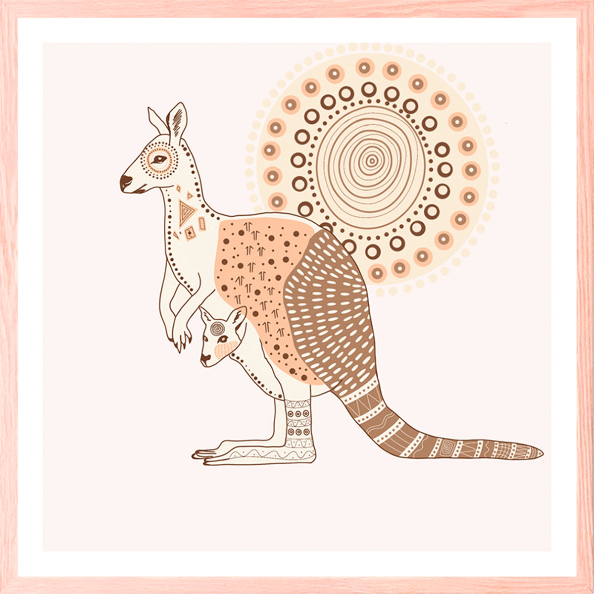 Kangaroo Art Print