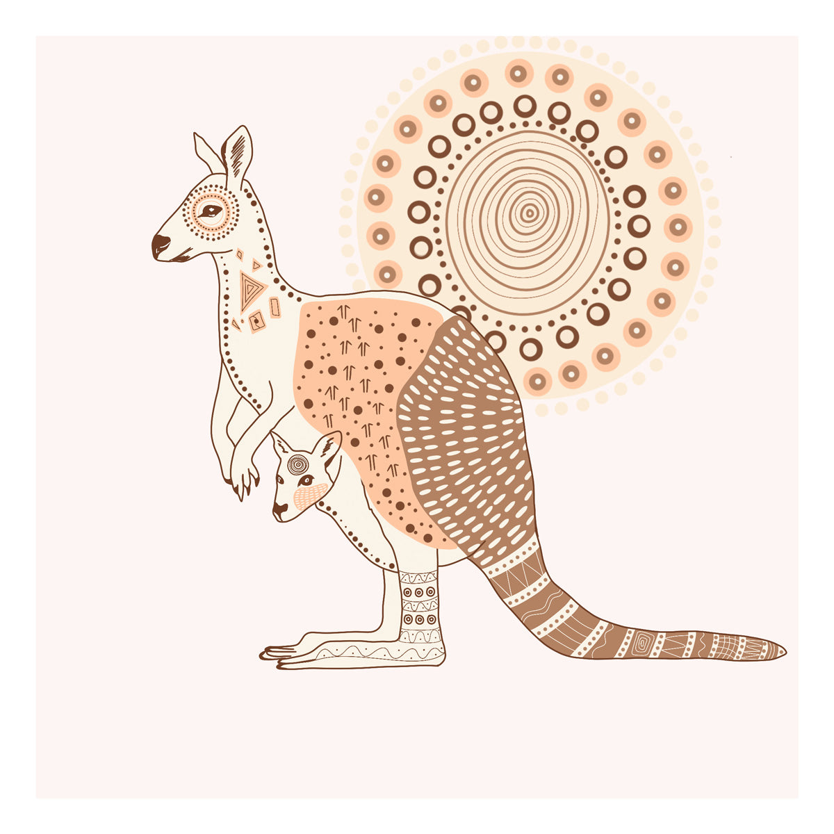 Kangaroo Art Print