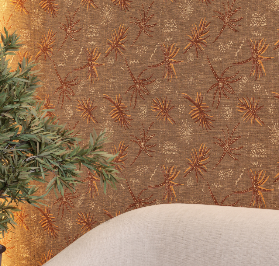 Pandanus- Type II Vinyl Wallpaper