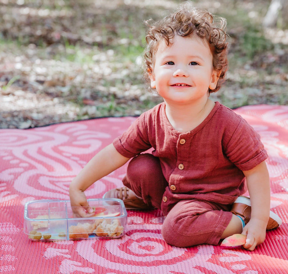 Coastal People Recycled mat (Coral)