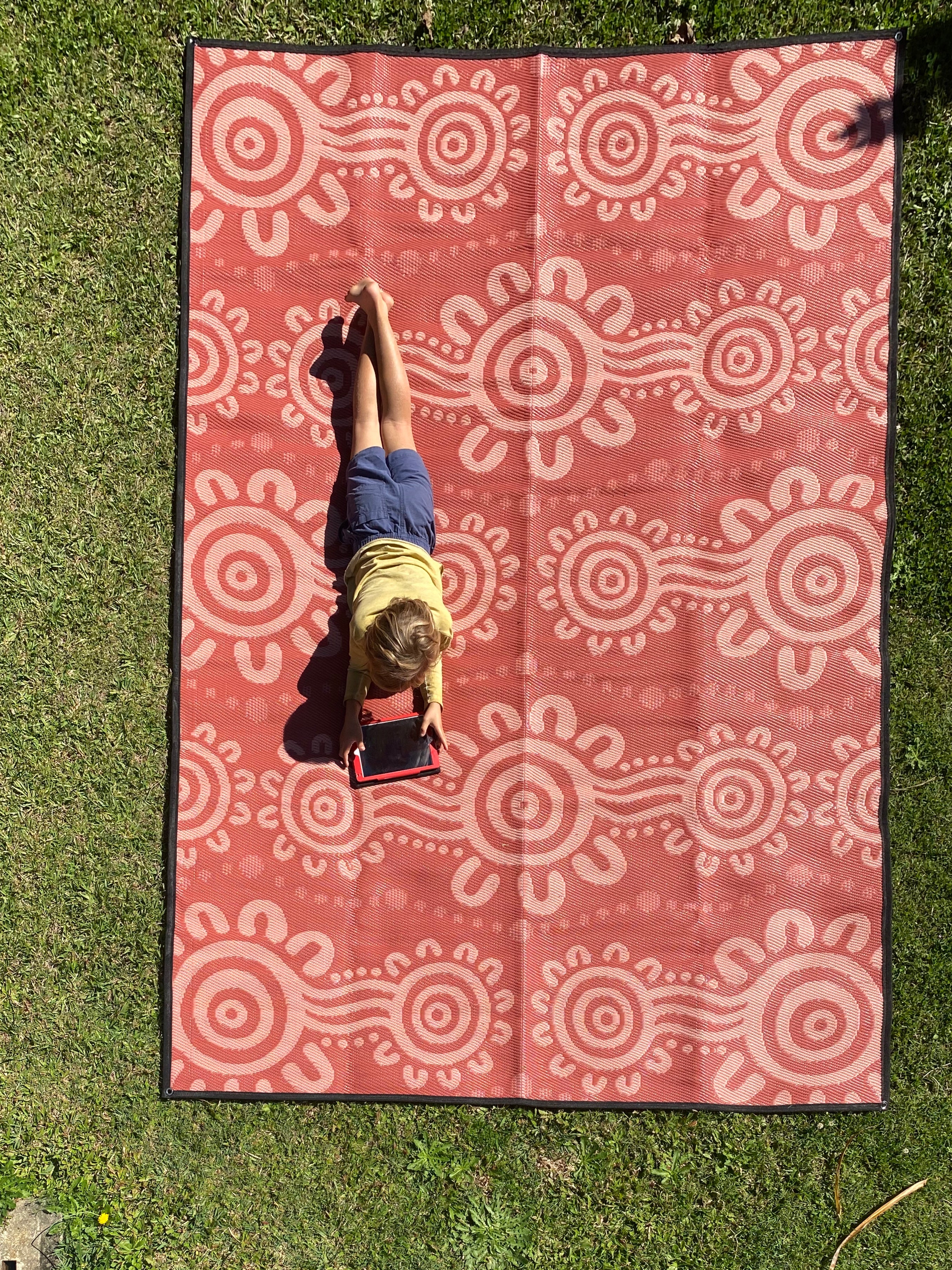 Coastal People Recycled mat (Coral) | EMRO Designs