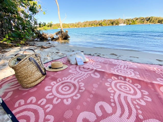 Coastal People Recycled mat (Coral) | EMRO Designs