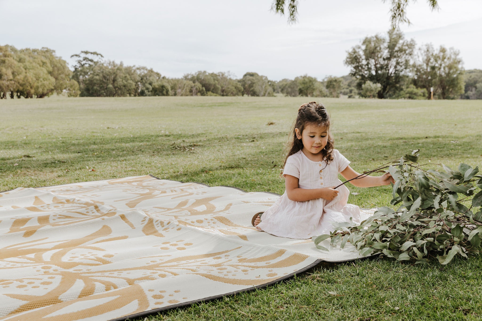 Mustard Wattle 2x3m Recycled Mat