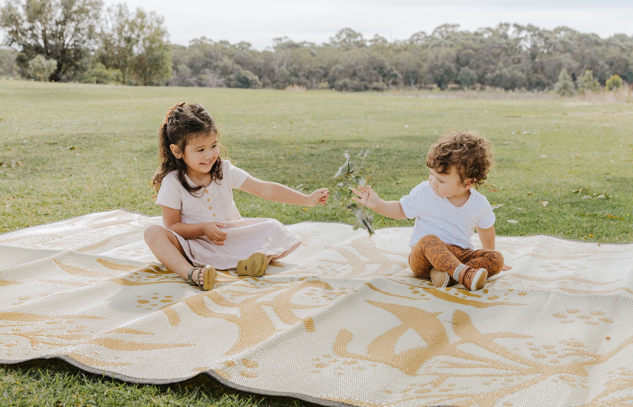 Mustard Wattle 2x3m Recycled Mat