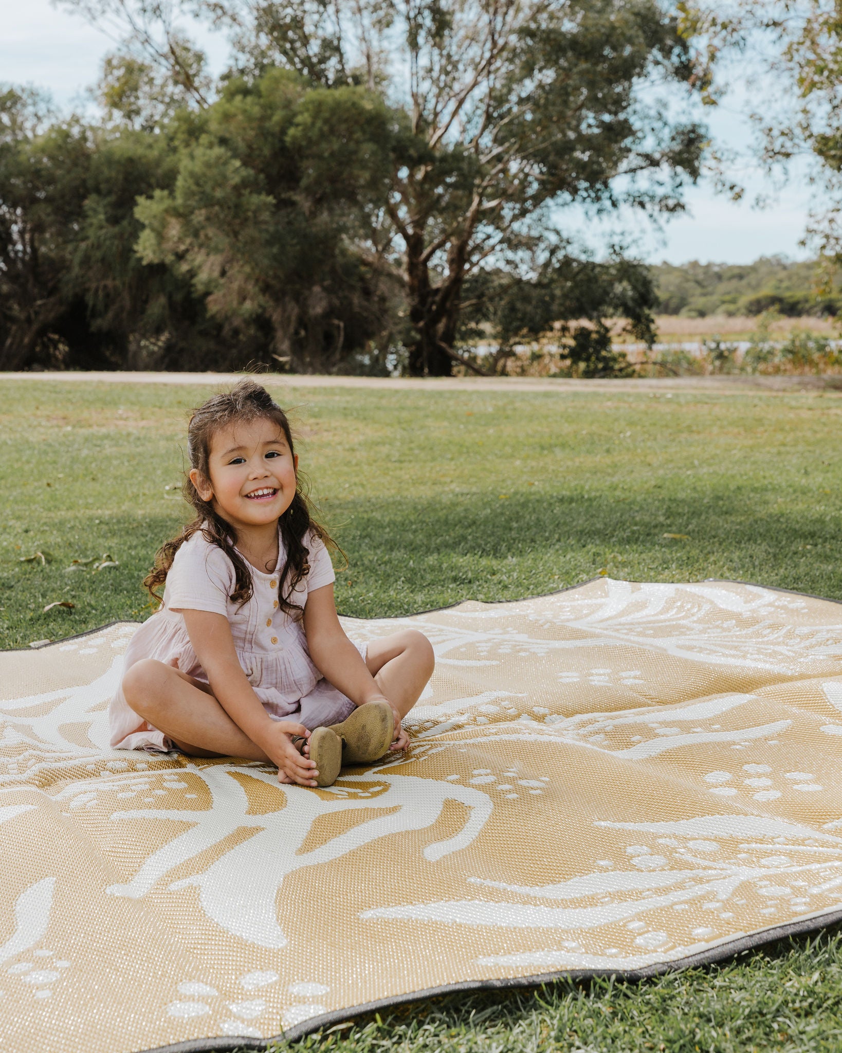 Mustard Wattle 2x3m Recycled Mat