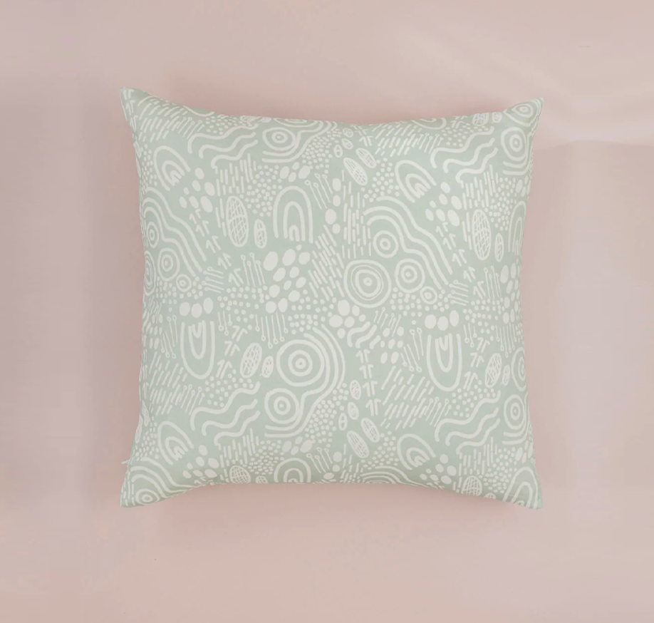 Landscapes Cushion-Green