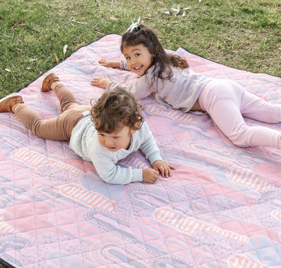 Picnic Rug-'Yarong Mulei' Sandhills