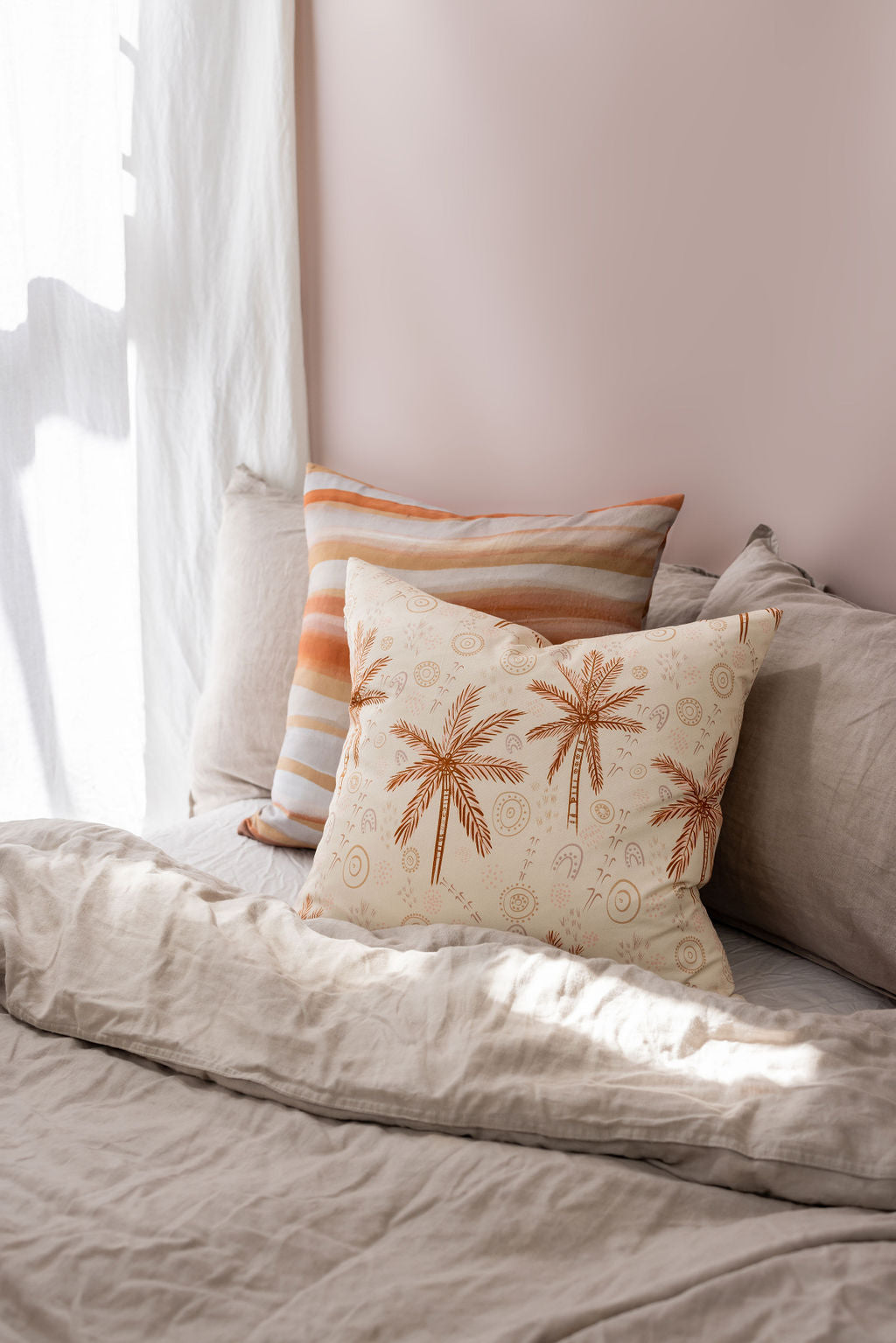 People on Country Cushion