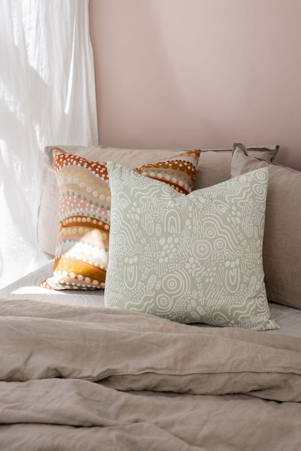 Landscapes Cushion-Green
