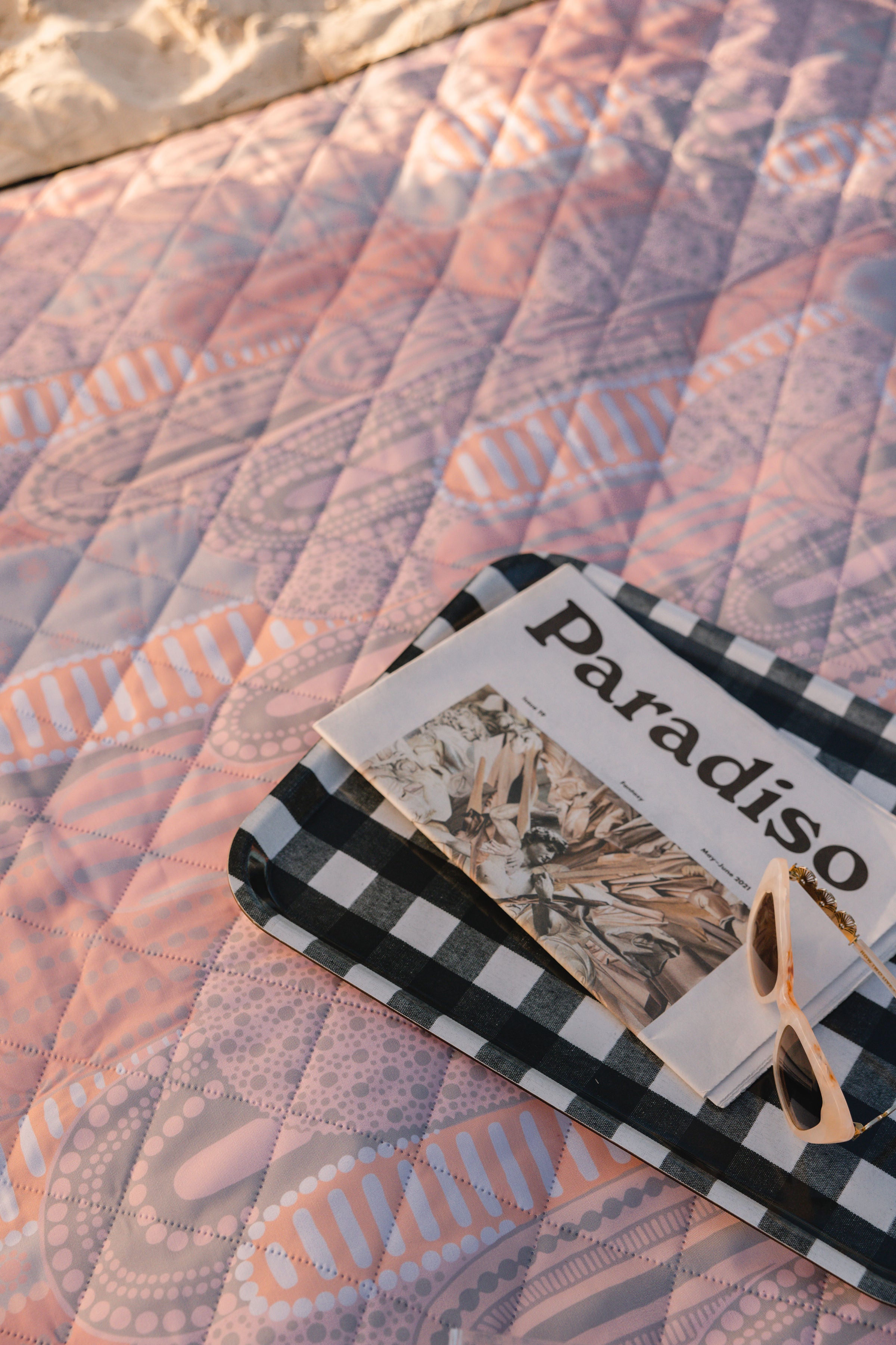 Picnic Rug-'Yarong Mulei' Sandhills