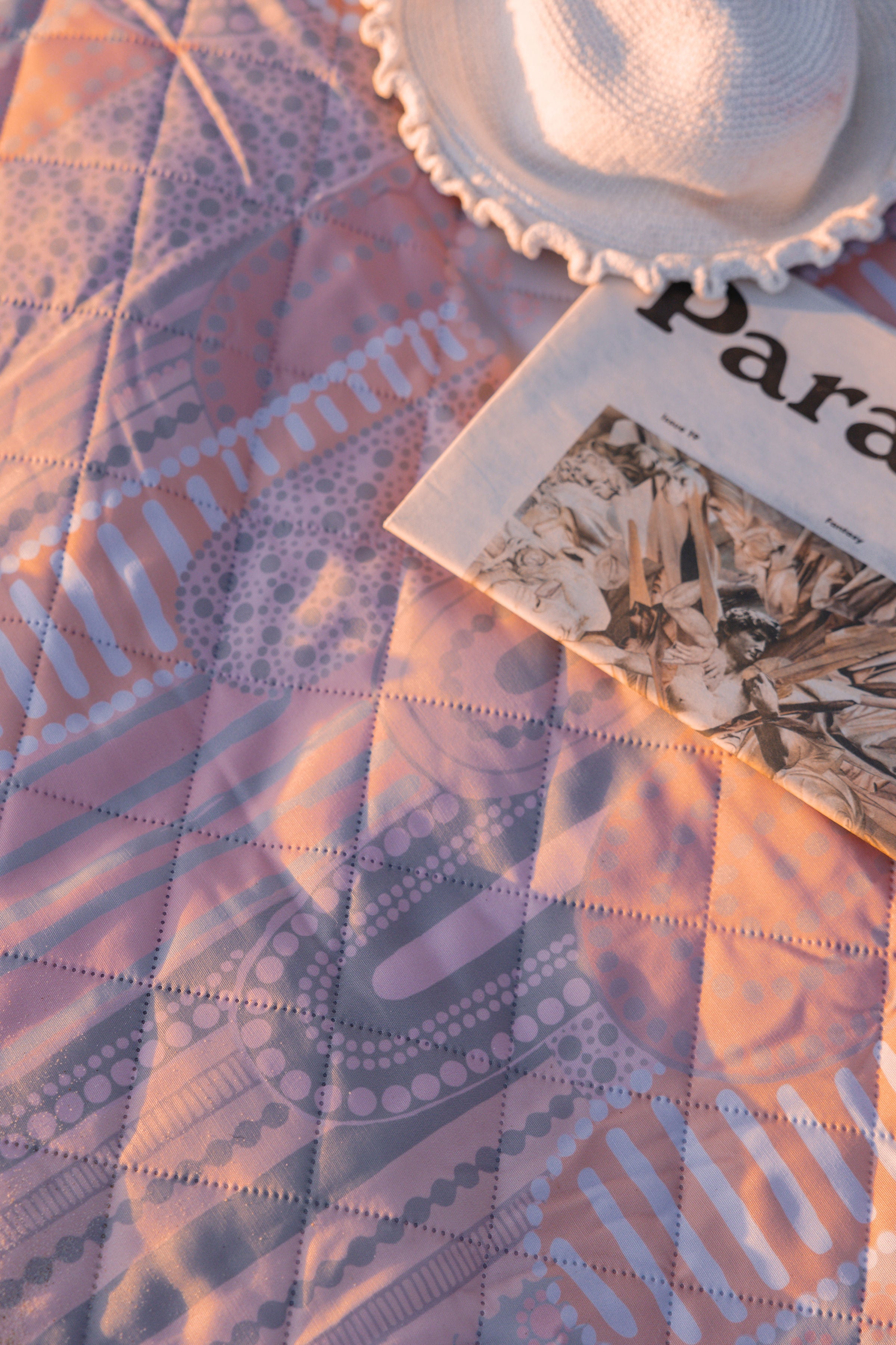 Picnic Rug-'Yarong Mulei' Sandhills