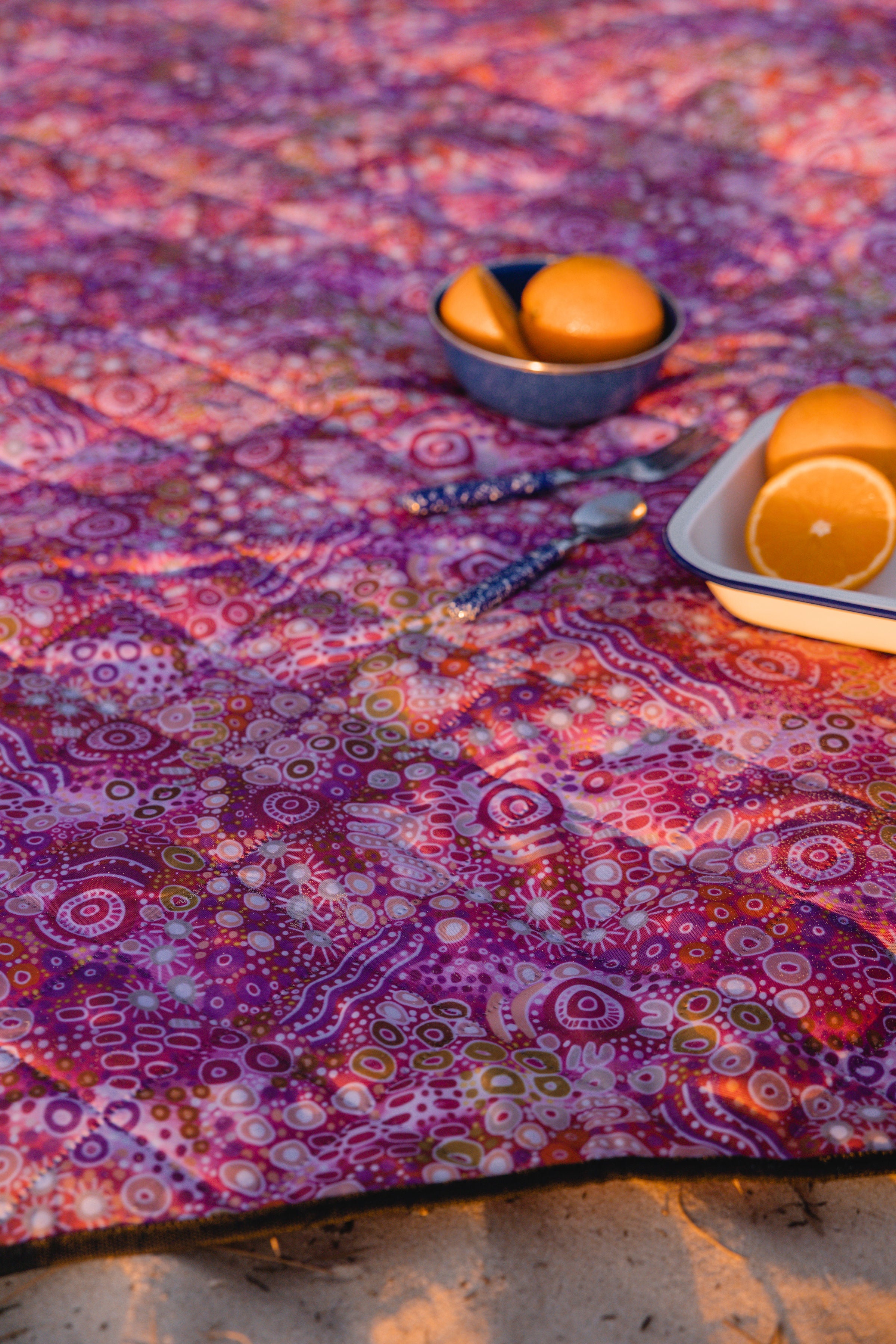 Picnic Rug-'Dubay Jagun' Women on Country
