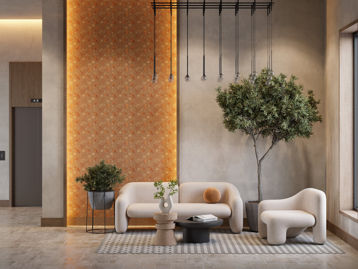 Pandanus- Type II Vinyl Wallpaper