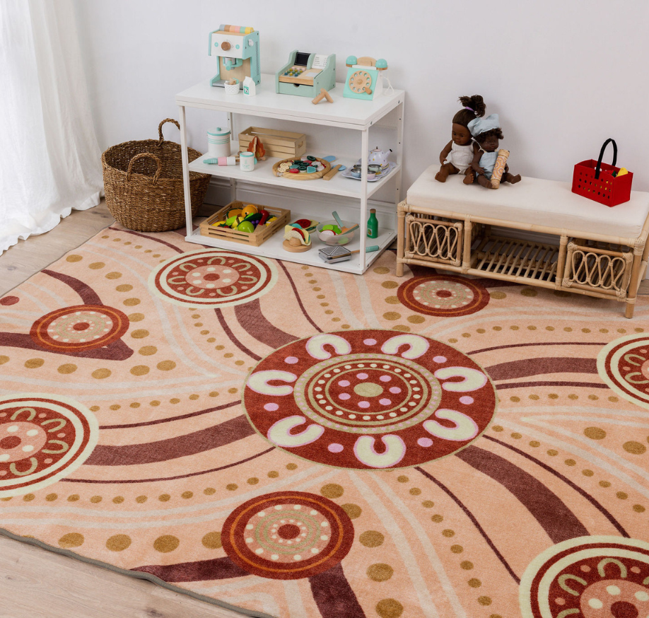 Aboriginal Rugs, Mats & Cushions | Emro Designs | Australia