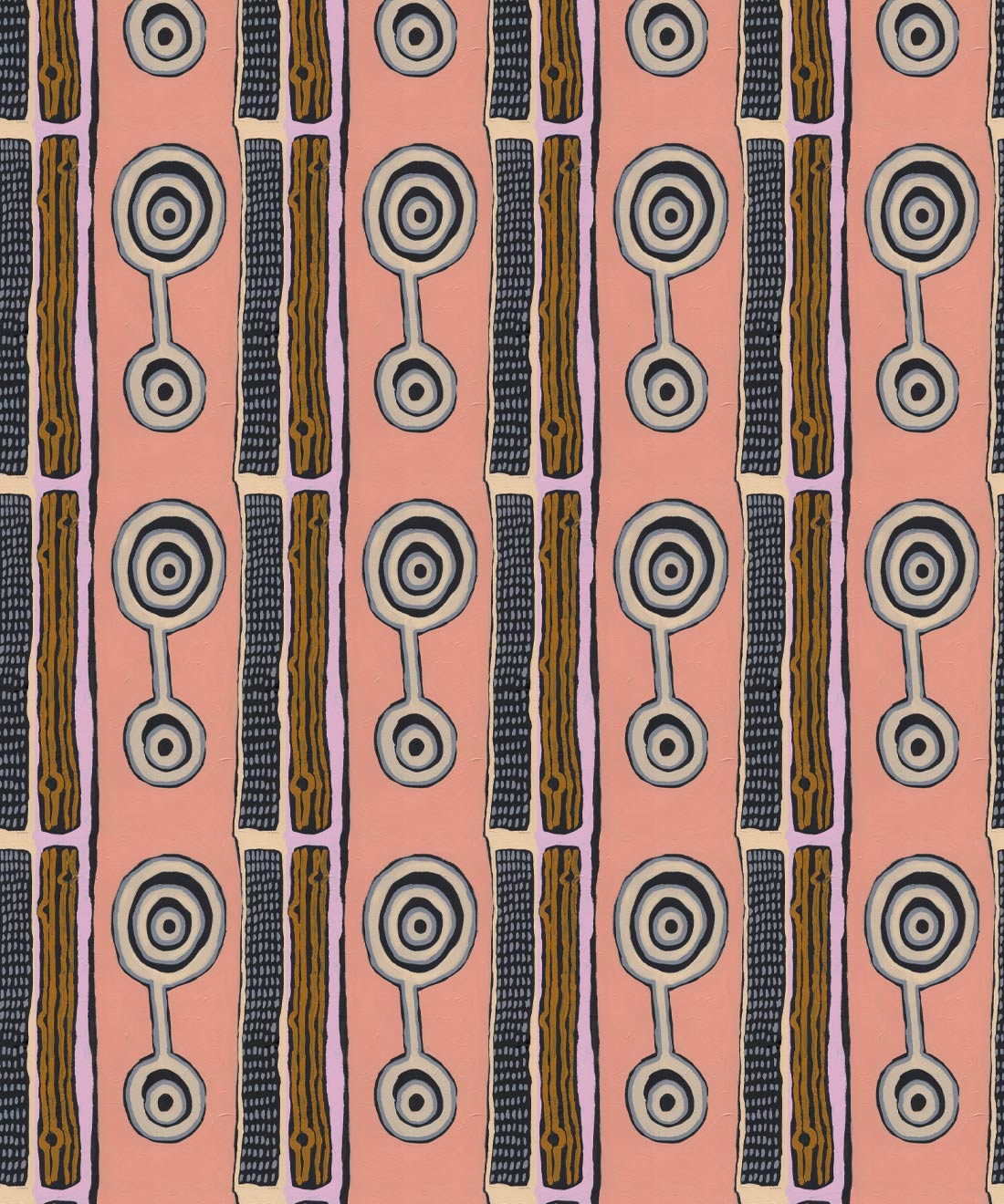 Sit Gather Weave- Type II Vinyl Wallpaper