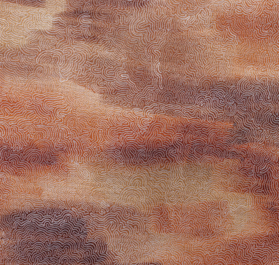 Ngaalgan (Red Rock) Fabric