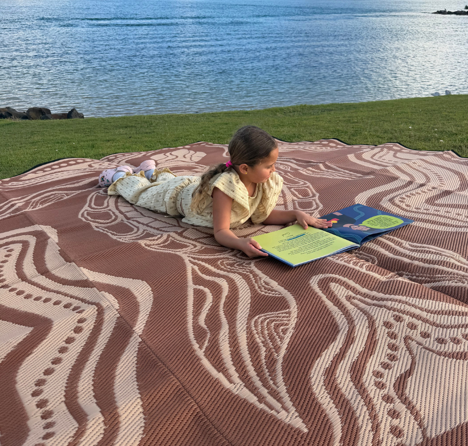 Turtle Recycled Mat (Brown)