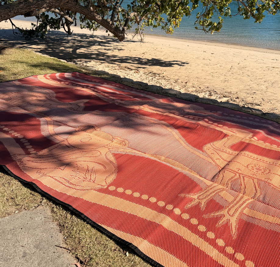 Native Animals Recycled Mat