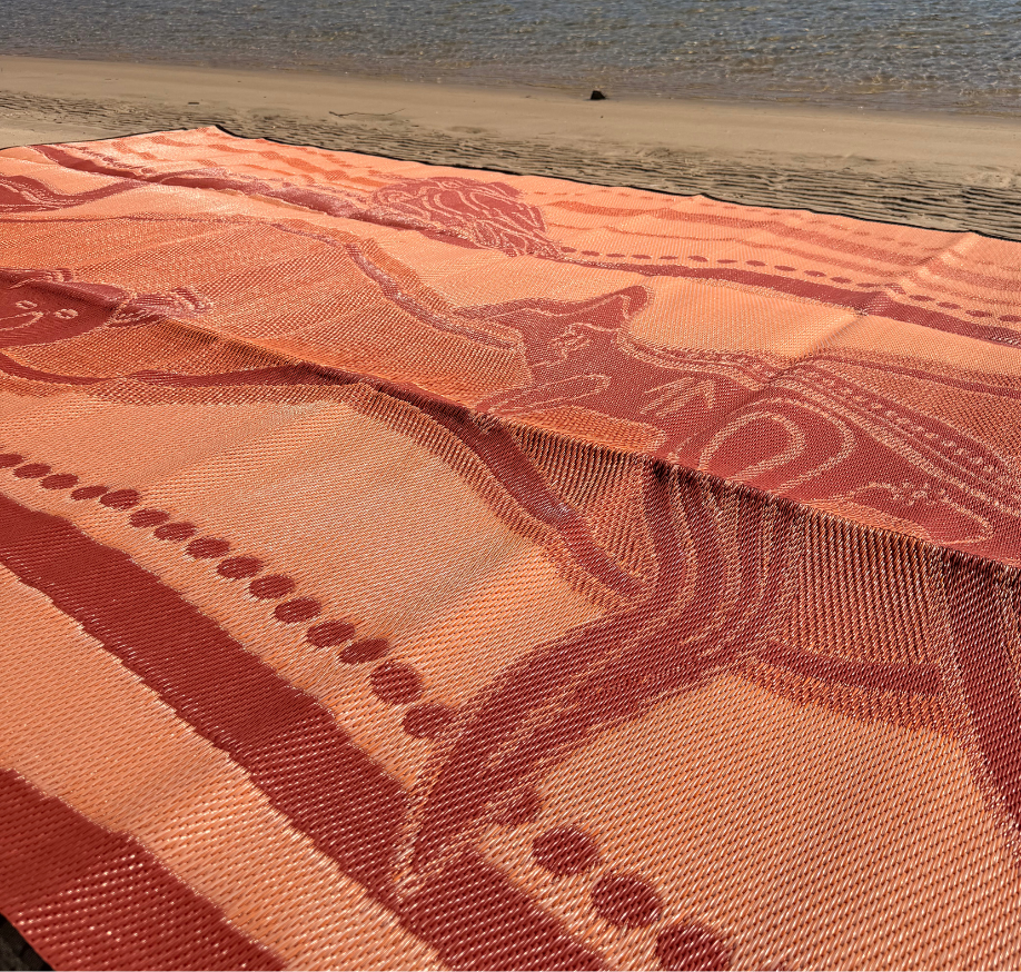 Native Animals Recycled Mat