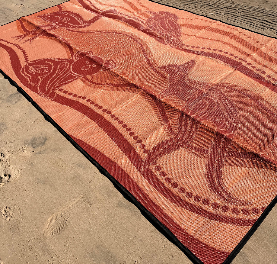 Native Animals Recycled Mat