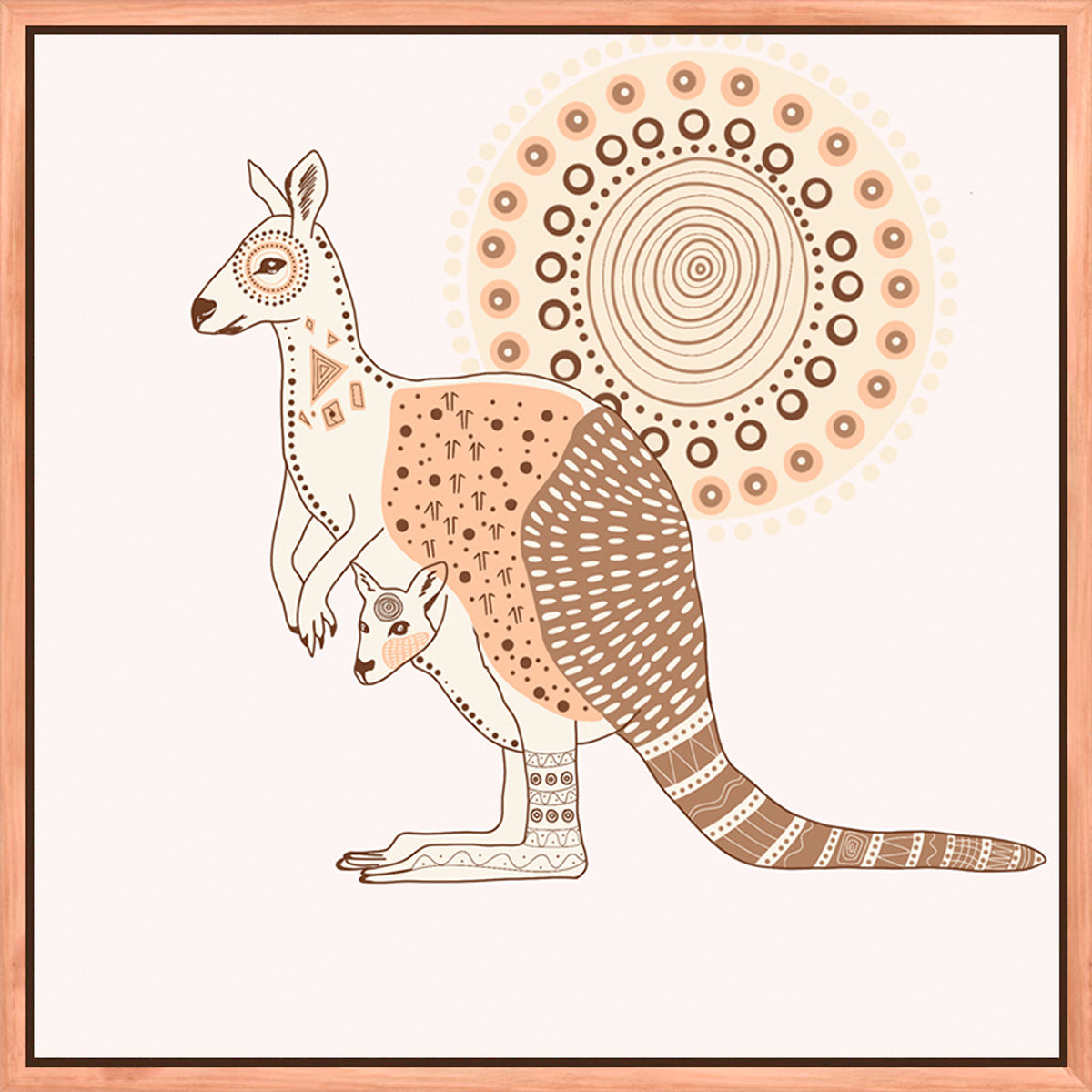 Kangaroo Art Print