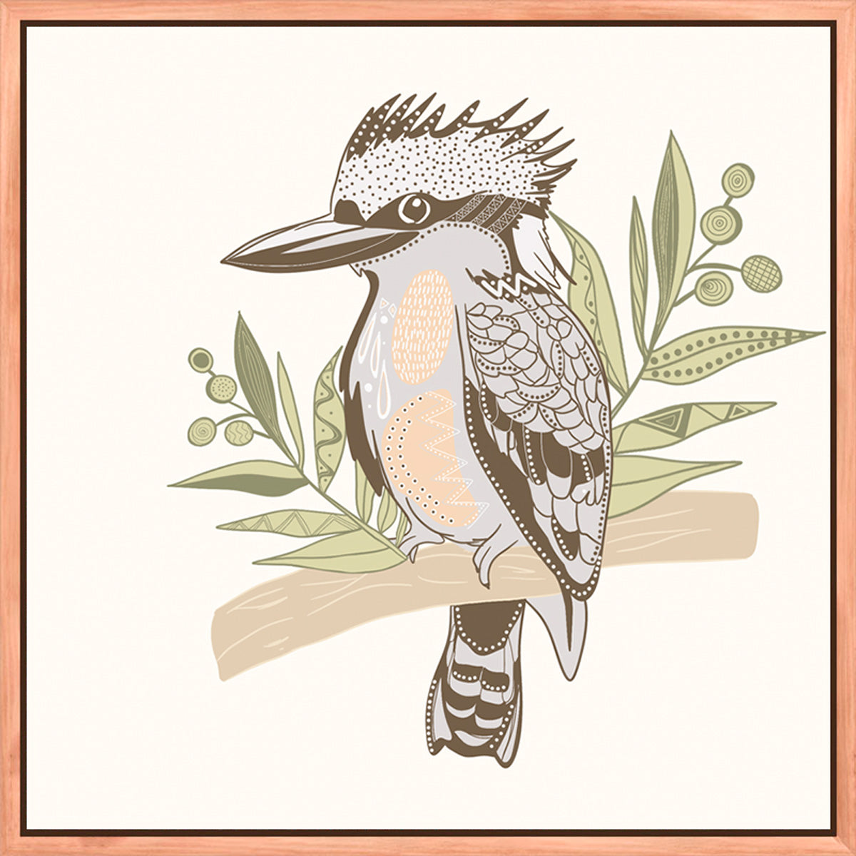 Kookaburra Art Print