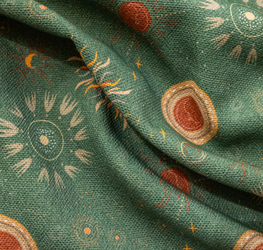 Sun and Moon Fabric