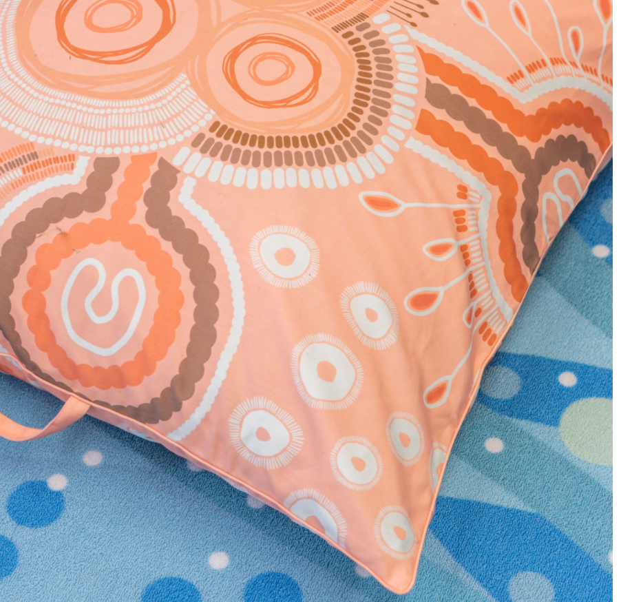 Lilly Pilly Float Outdoor cushion cover